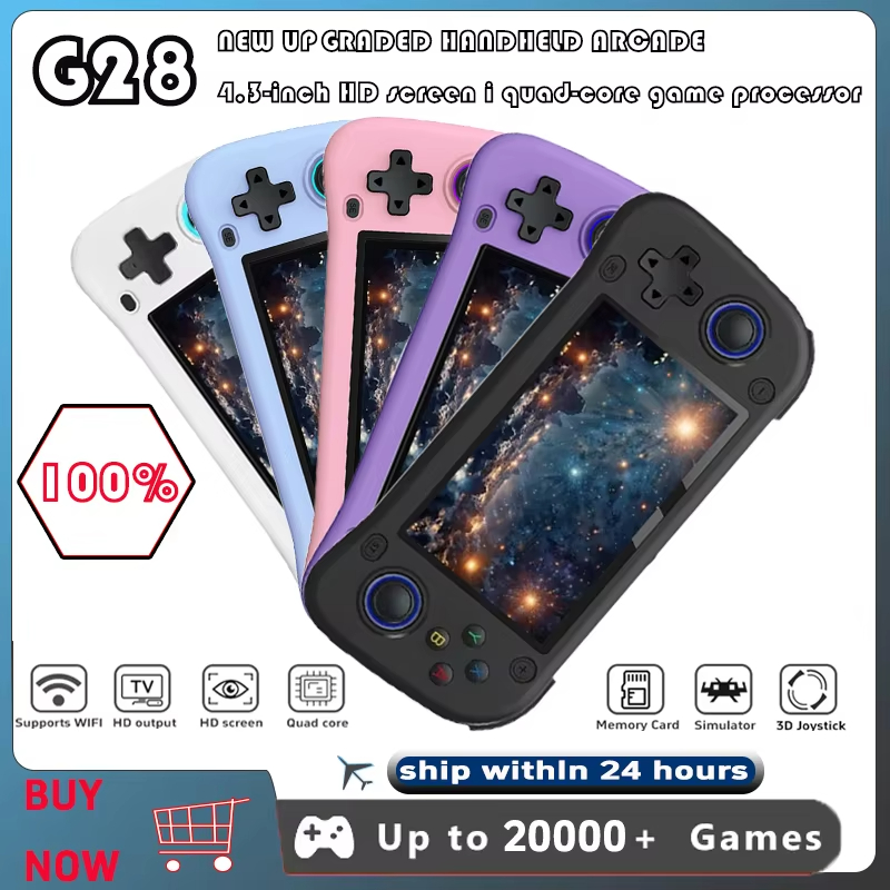 Gaming Console For Kids - Konsola do gier retro G28, przenośna