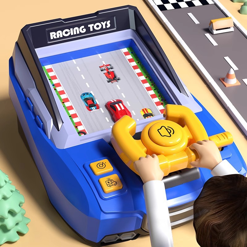 Gaming Console For Kids - Elektroniczna konsola do gier wyścigowych dla