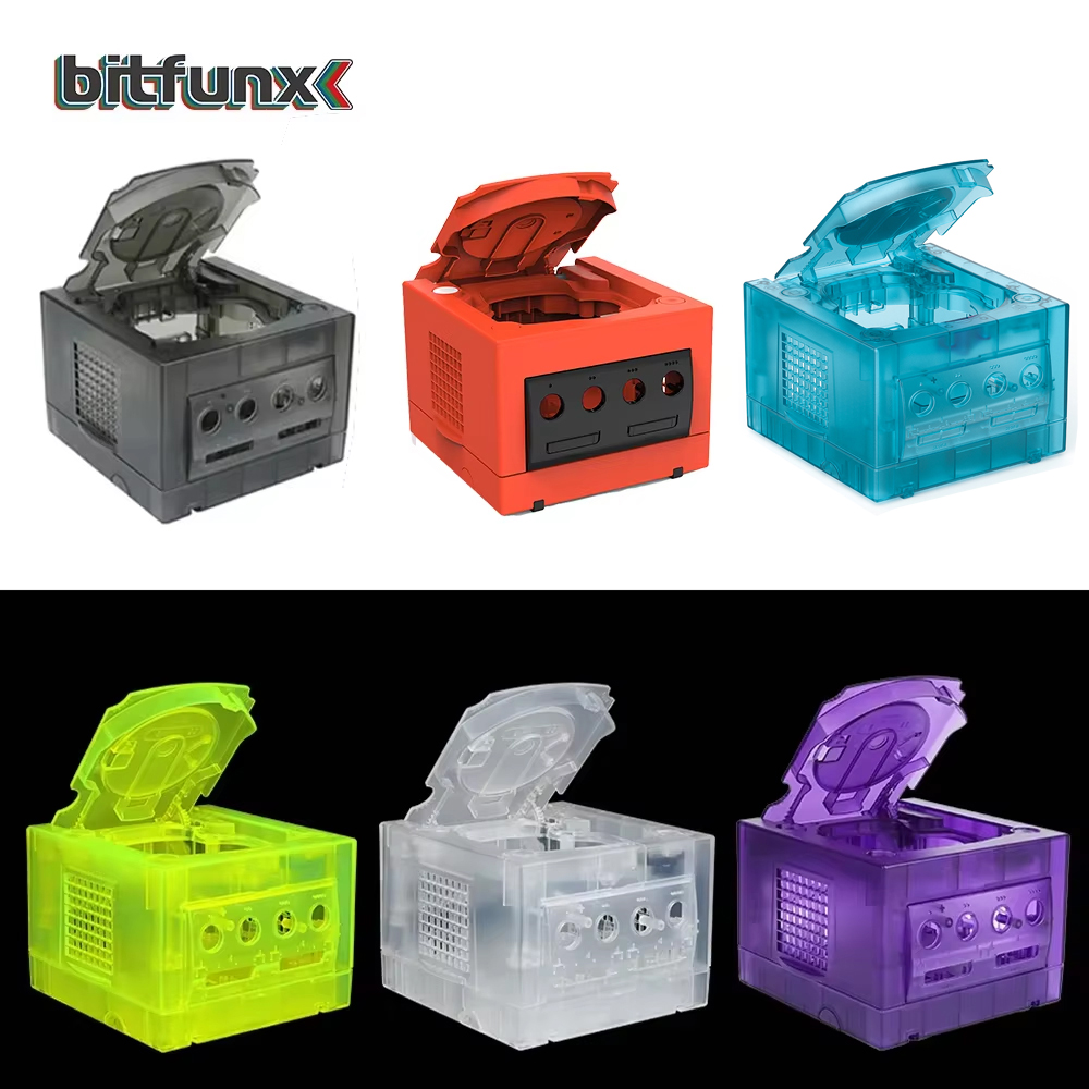 Gaming Console Box - BitFunx NGC przezroczyste pudełko wymienne etui