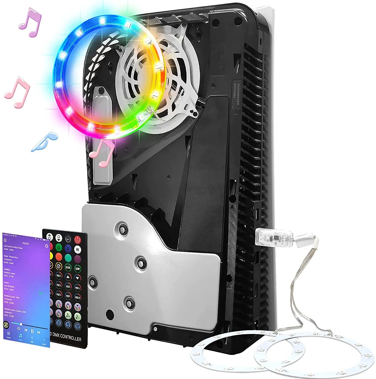 Gaming Console App - Nowe oświetlenie do gier RGB Pickup