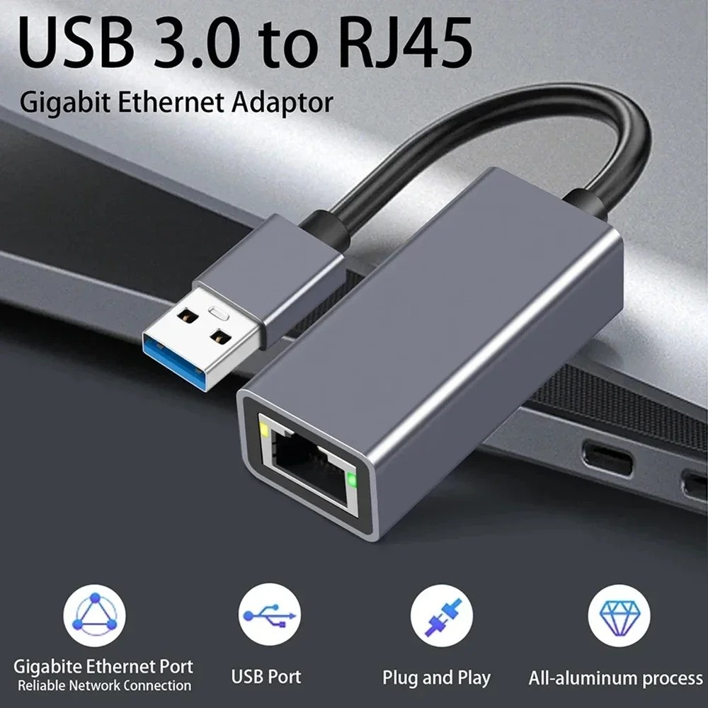 Lan Cable Gaming - Adapter sieciowy USB typu C, karta