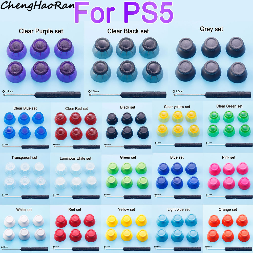 Ps5 Controller Cover - 1 zestaw dla PS5 Thumbstick nakładka