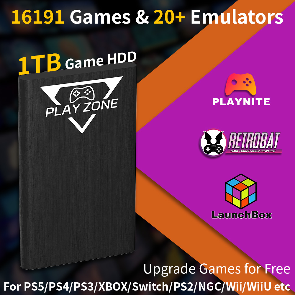 Gaming Console Zone - Play Zone 1TB Przenośny Dysk Twardy