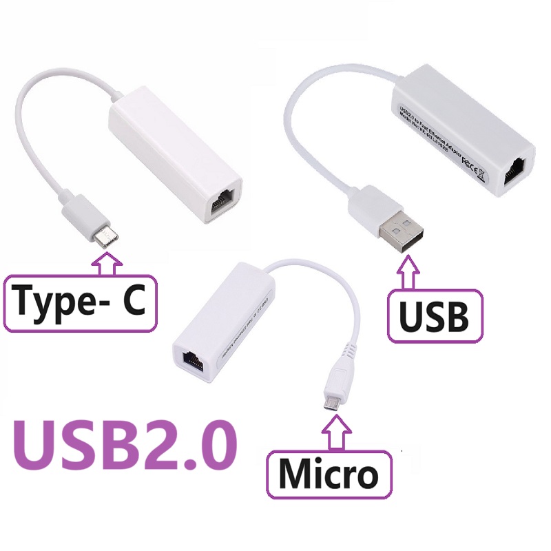 Lan Cable Gaming - Adapter USB Typ C Ethernet Karta