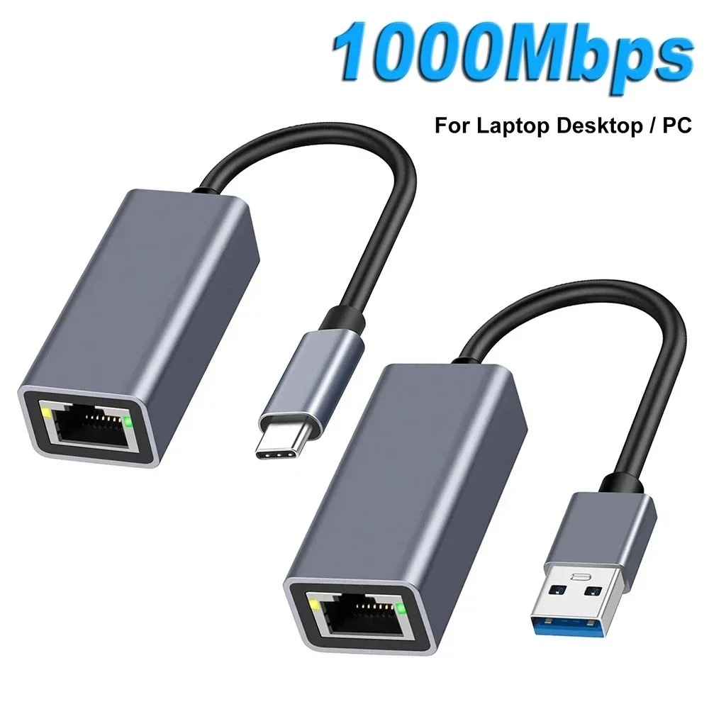 Lan Cable Gaming - Adapter USB Typu C Ethernet Karta