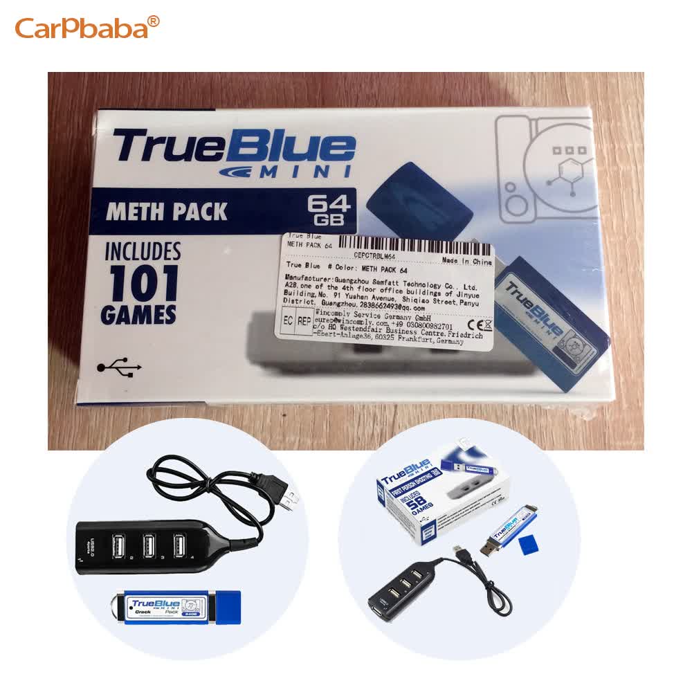 Gaming Console Genesis - T64 True Blue Mini CRACK PACK