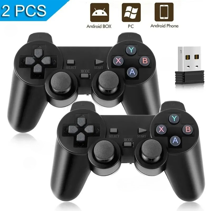 Gaming Console Box - Bezprzewodowy kontroler USB 2.4G do gier,