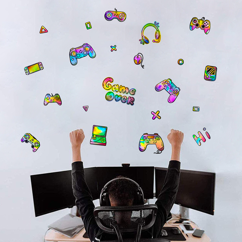 Naklejki ścienne winylowe z gr – Gaming Console Zone recenzja i cena