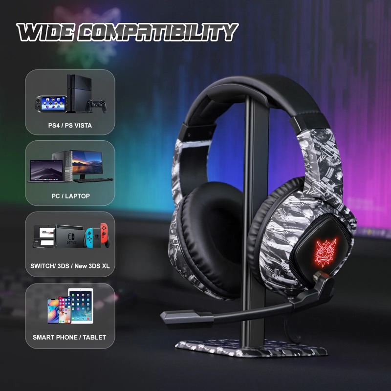 Słuchawki gamingowe ONIKUMA K1 – Gaming Console Zone recenzja i cena