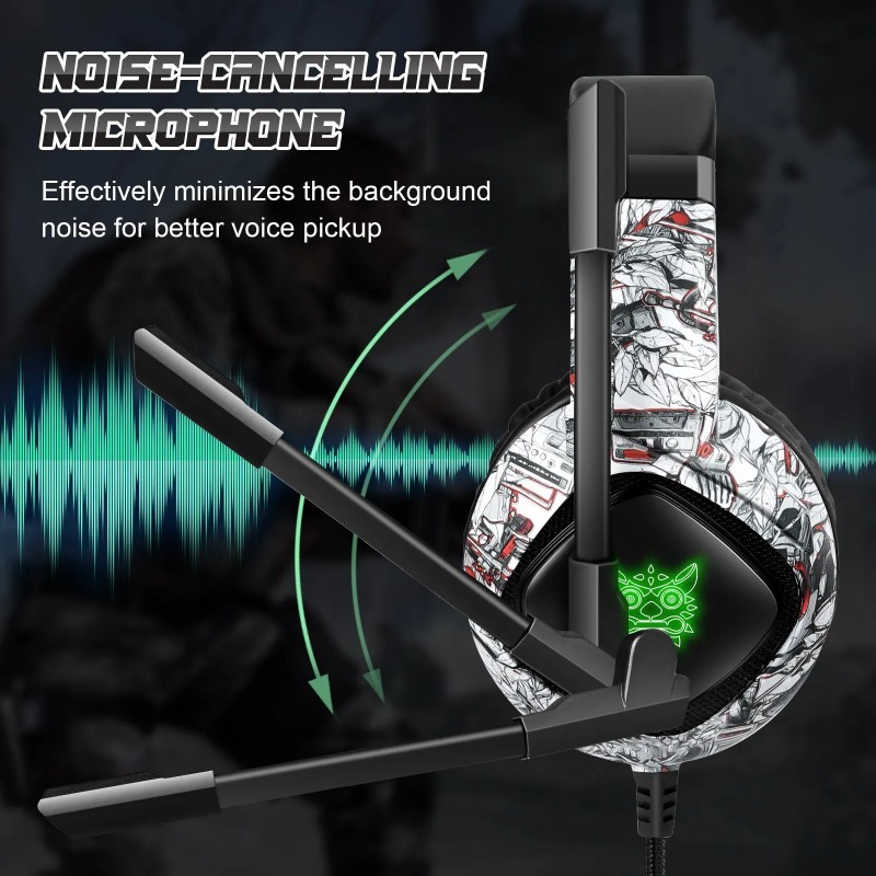 Słuchawki gamingowe ONIKUMA K1 – Gaming Console Zone recenzja i cena