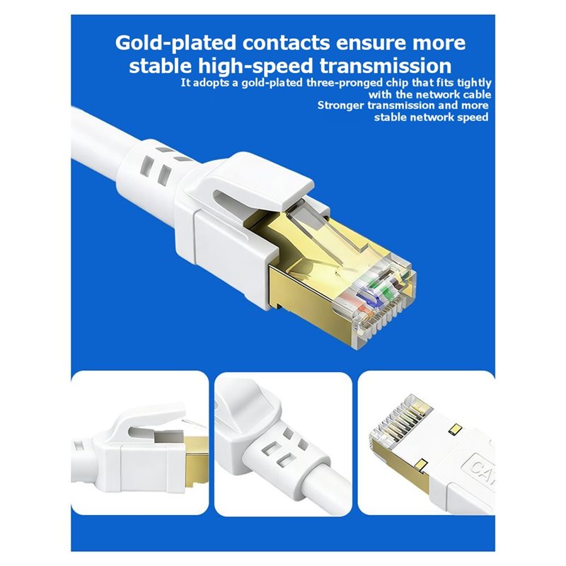 Kabel Ethernet A13E-Cat8, podw – Lan Cable Gaming recenzja i cena