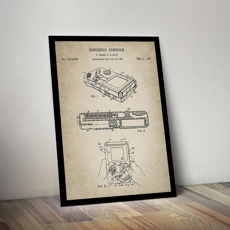 Plakat z planem klasycznej kon – Gaming Console Zone recenzja i cena