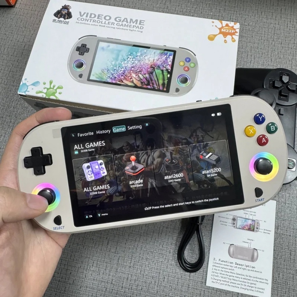 Konsola do gier M22 Pro Retro  – Q21 Gaming Console recenzja i cena