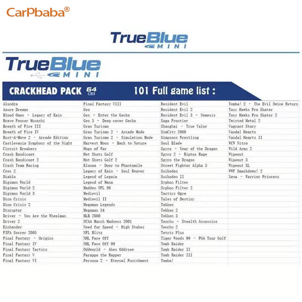 T64 True Blue Mini CRACK PACK  – Gaming Console Genesis recenzja i cena
