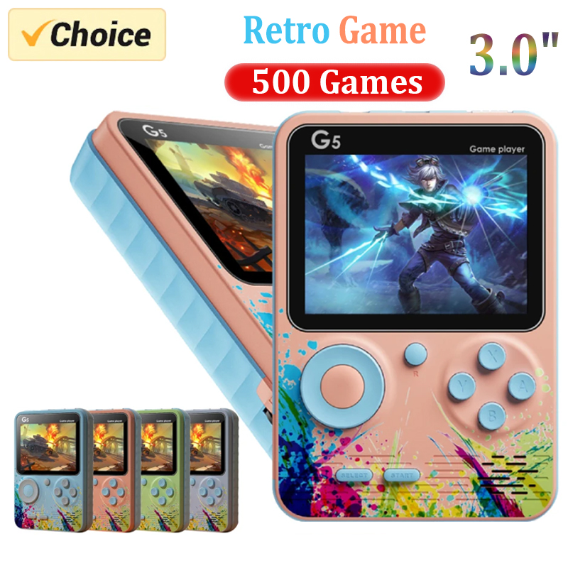 Konsola do gier retro G5 z 500 – Gaming Console For Kids recenzja i cena