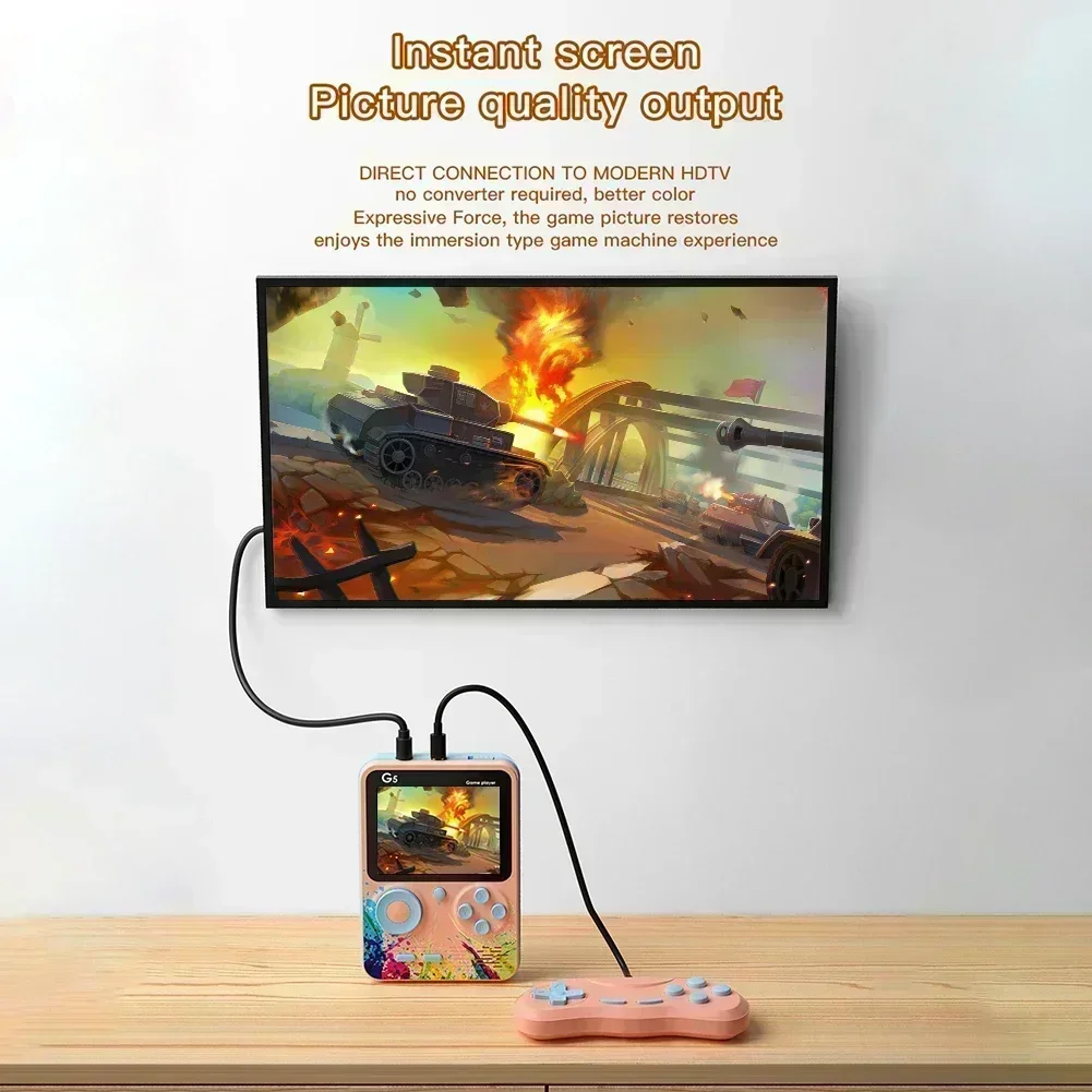 Konsola do gier retro G5 z 500 – Gaming Console For Kids recenzja i cena