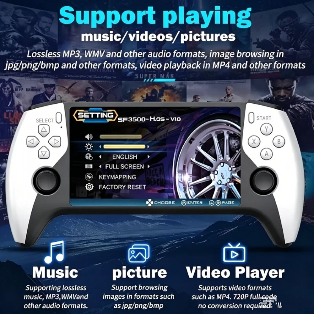 SF3500/Q21 Przenośna Konsola d – Q21 Gaming Console recenzja i cena